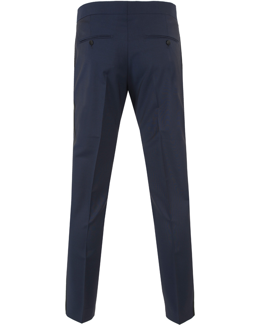 Herr | Byxor | Tiger of Sweden | Gordon 5 Tuxedo Trousers Blue