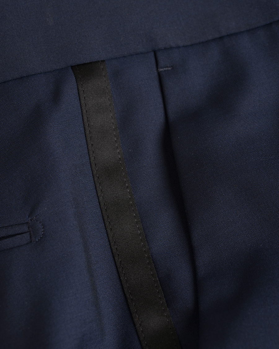 Herr | Byxor | Tiger of Sweden | Gordon 5 Tuxedo Trousers Blue