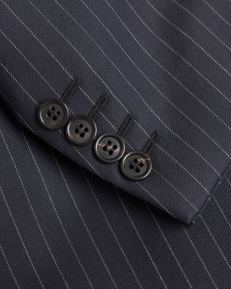 Herr | Kostymer | Tiger of Sweden | Gekko Pinstripe Wool Suit Navy