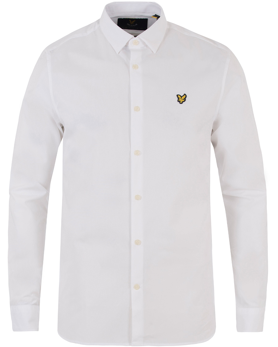 Herr | Skjortor | Lyle & Scott | Slim Fit Poplin Shirt White