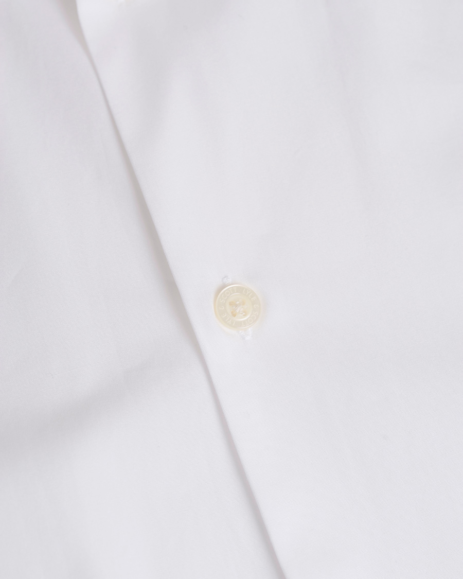 Herr | Skjortor | Lyle & Scott | Slim Fit Poplin Shirt White