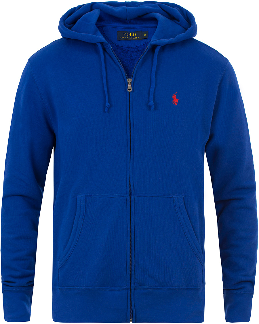 Herr | Tröjor | Polo Ralph Lauren | Full Zip Hoodie Royal Blue