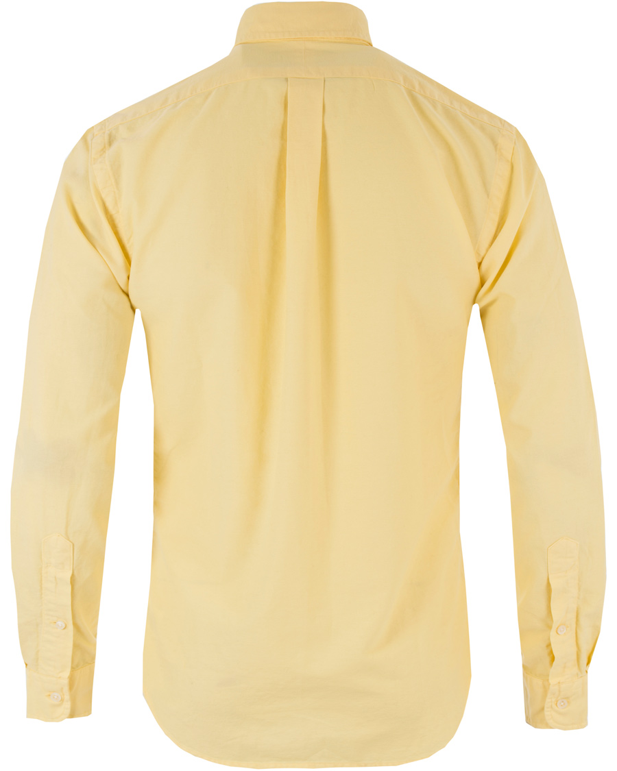 Herr | Skjortor | Polo Ralph Lauren | Slim Fit Garment Dyed Oxford Shirt Yellow