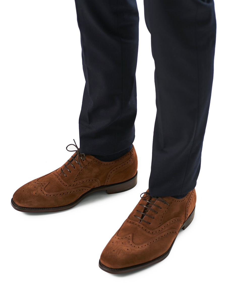 Herr | Loake 1880 Buckingham Brogue Polo Suede | Loake 1880 | Buckingham Brogue Polo Suede