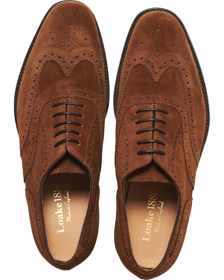 Herr | Loake 1880 Buckingham Brogue Polo Suede | Loake 1880 | Buckingham Brogue Polo Suede