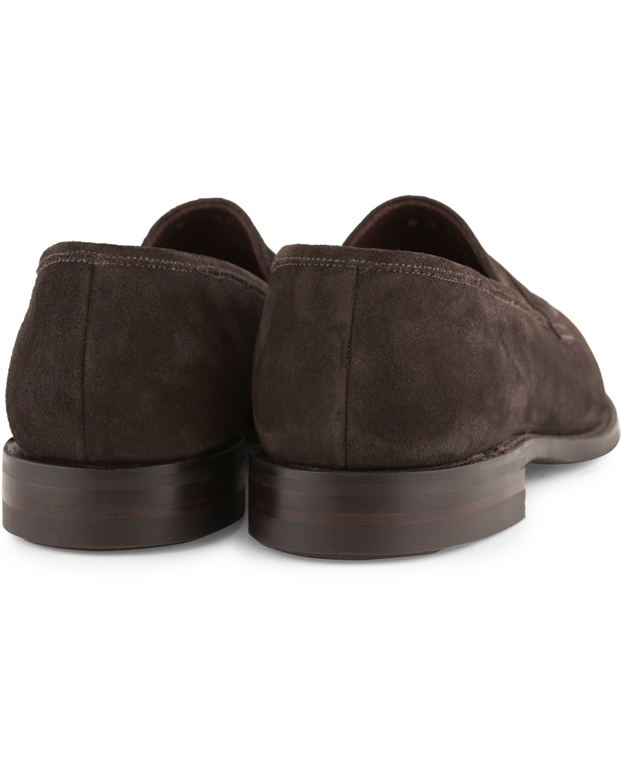 Herr | Loake 1880 MTO Whitehall Dainite Penny Loafer Brown Suede | Loake 1880 | MTO Whitehall Dainite Penny Loafer Brown Suede