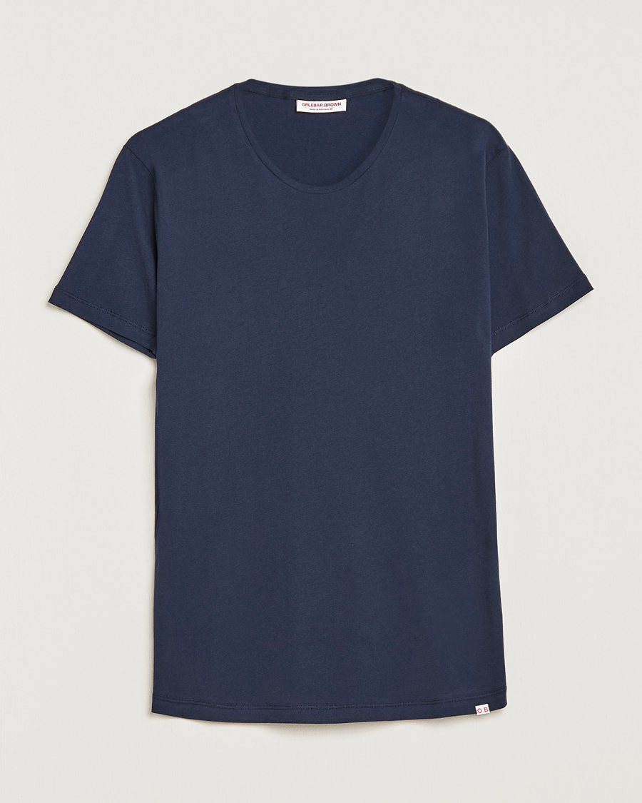 Herr | T-Shirts | Orlebar Brown | OB Crew Neck Tee Navy