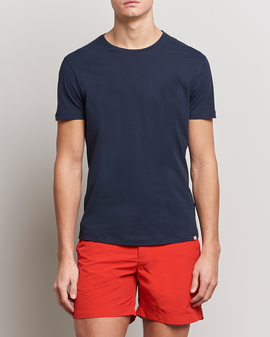 Herr | Kläder | Orlebar Brown | OB Crew Neck Tee Navy