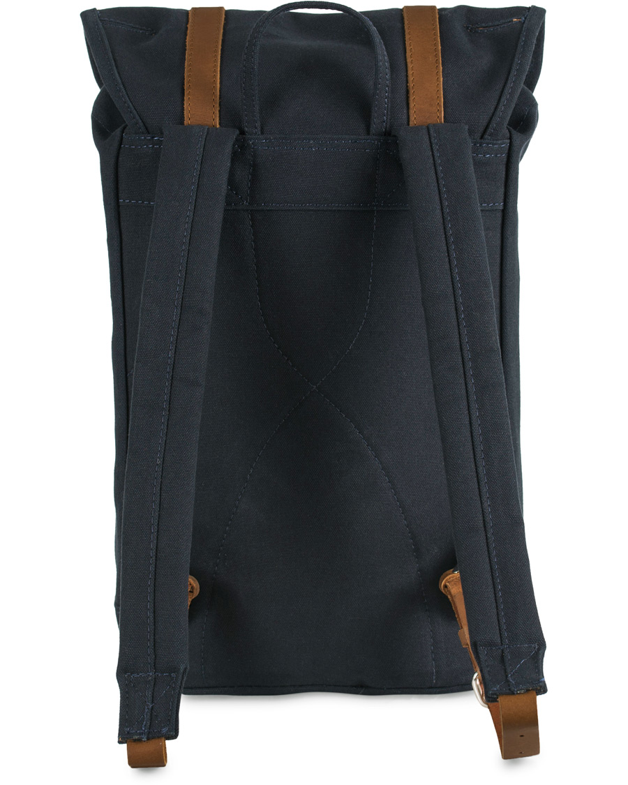 Herr | Sandqvist Stig Canvas Backpack Blue | Sandqvist | Stig Canvas Backpack Blue