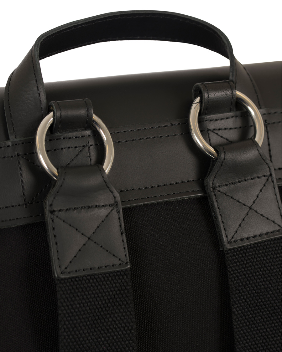 Herr | Sandqvist Hege Canvas Backpack Black | Sandqvist | Hege Canvas Backpack Black