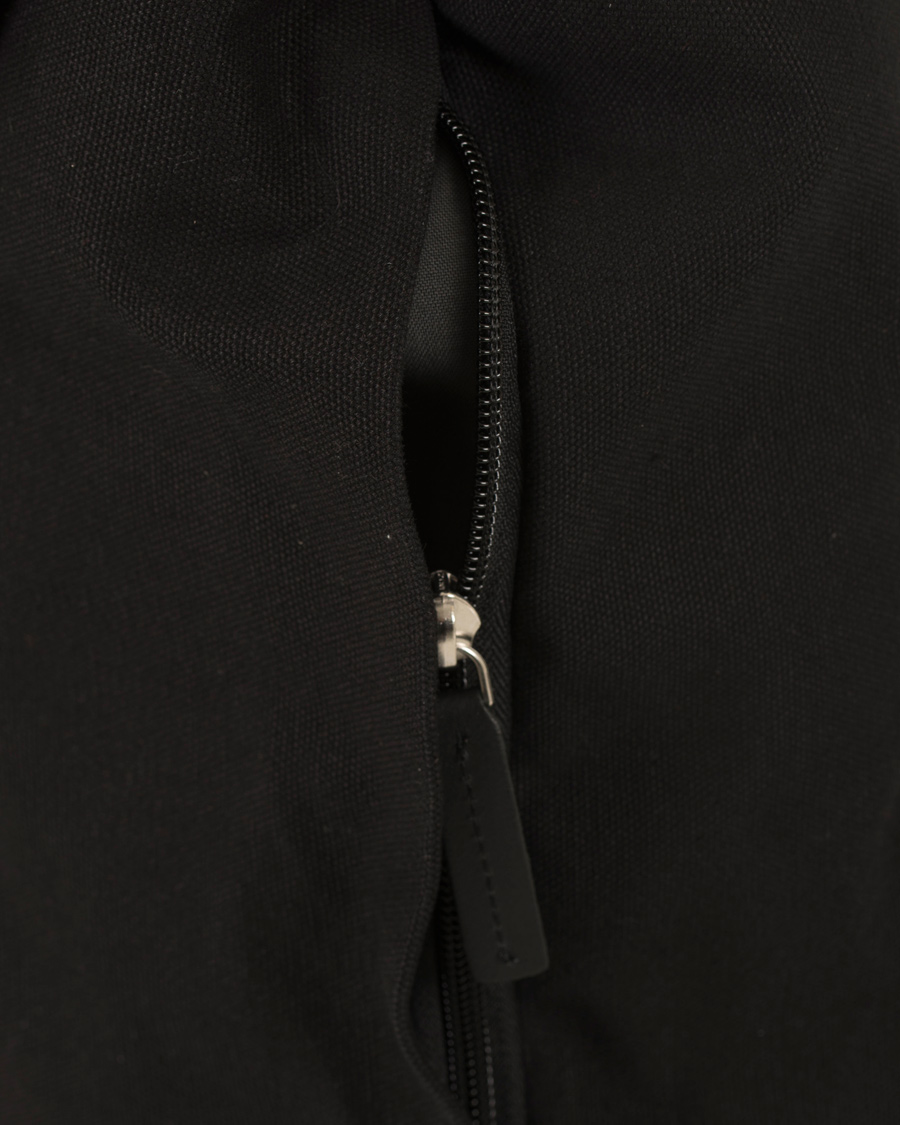 Herr | Sandqvist Hege Canvas Backpack Black | Sandqvist | Hege Canvas Backpack Black