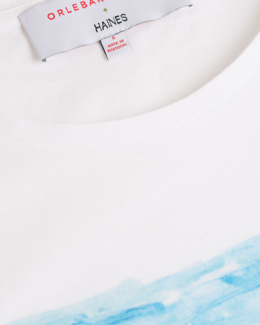 Herr | T-Shirts | Orlebar Brown | OB Crew Neck Tee Richard Haines Canoe Canoodle