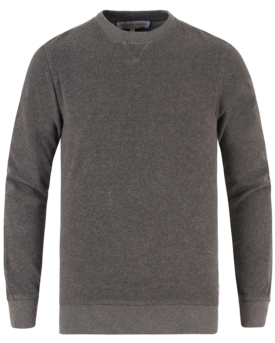 Herr | Tröjor | Orlebar Brown | Pierce Toweling Sweater Fossil Melange