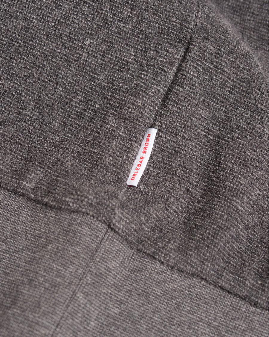 Herr | Tröjor | Orlebar Brown | Pierce Toweling Sweater Fossil Melange