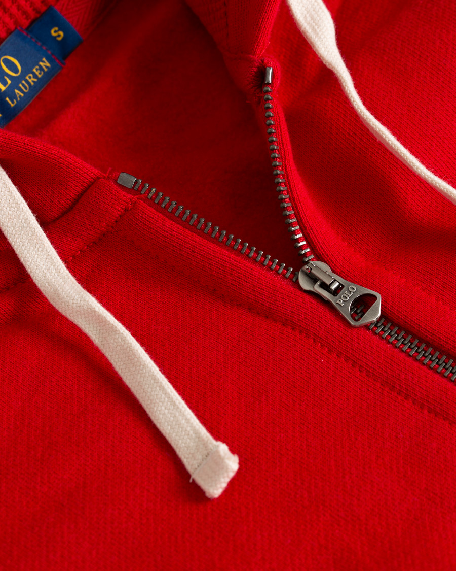 Herr | Tröjor | Polo Ralph Lauren | Full Zip Hoodie Red