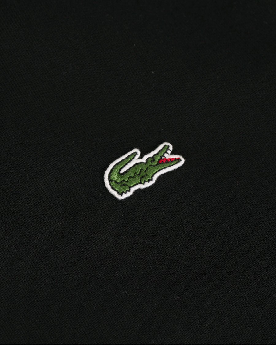 Herr | Tröjor | Lacoste | Full Zip Hoodie Sweatshirt Noir