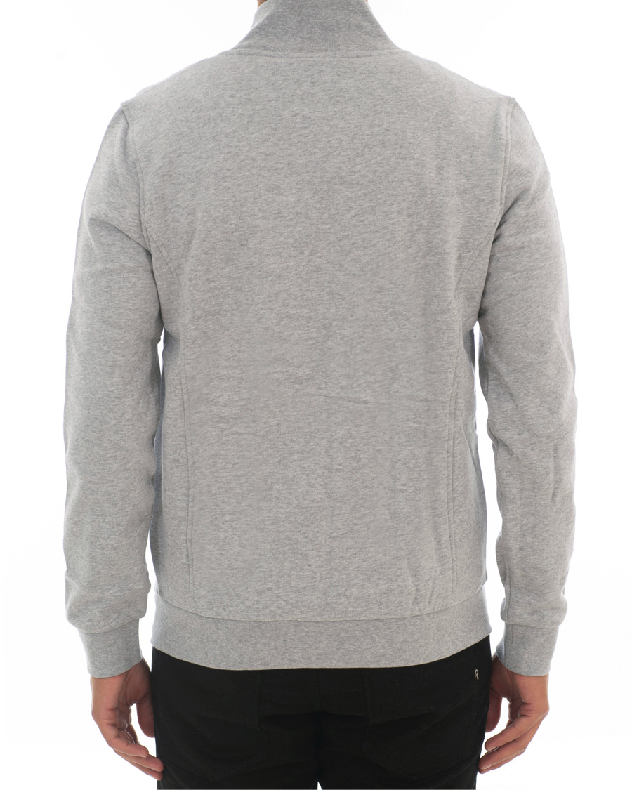 Herr | Tröjor | Lacoste | Zip Trough Sweatshirt Argent Chine