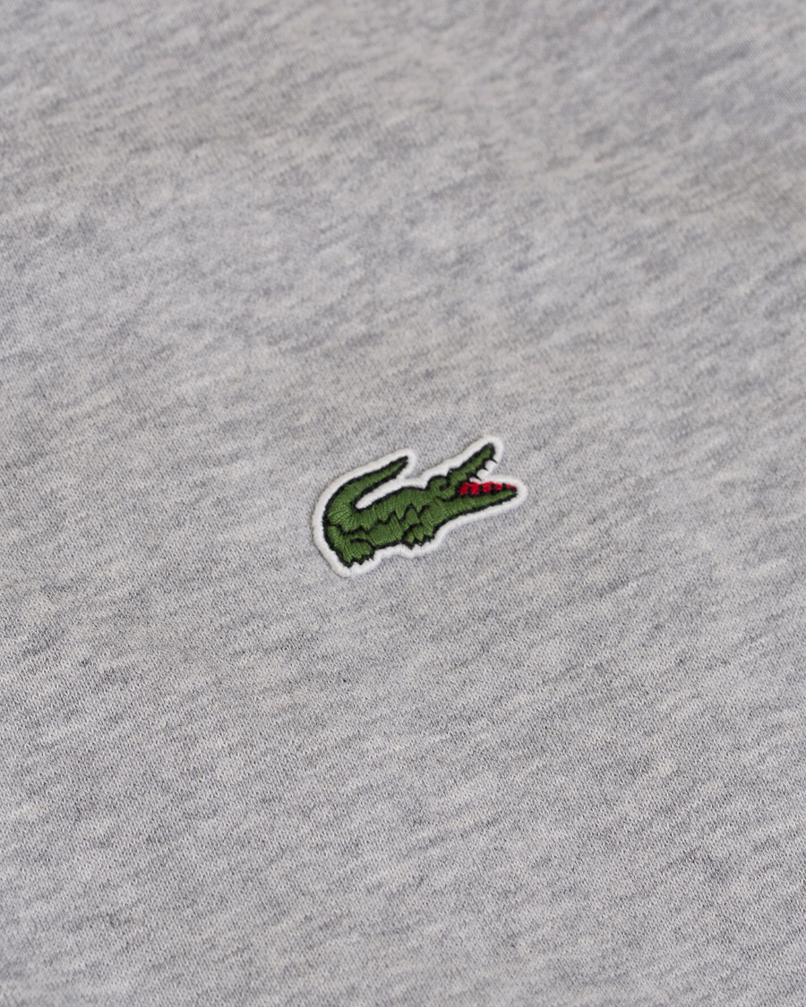 Herr | Tröjor | Lacoste | Zip Trough Sweatshirt Argent Chine