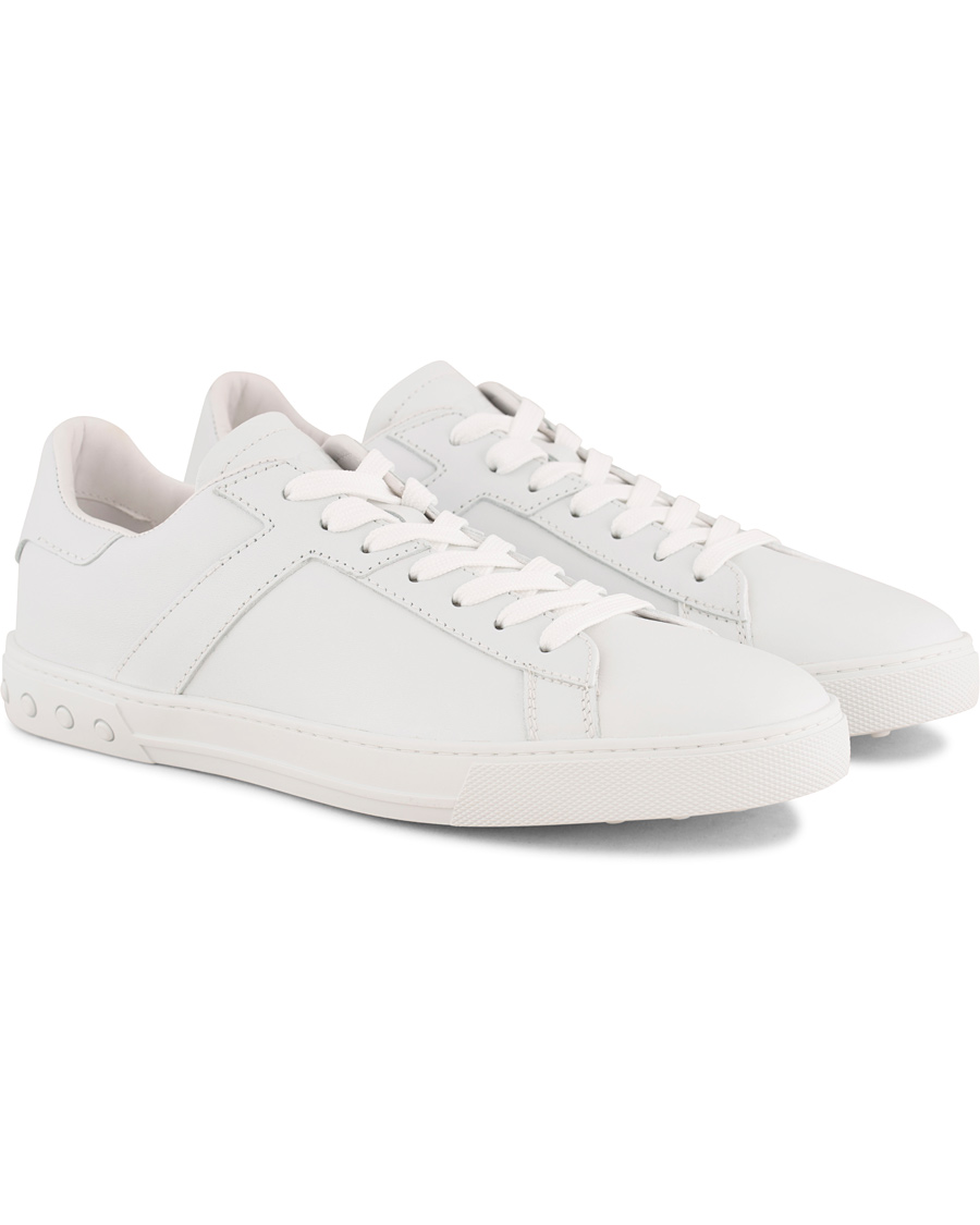 Herr | Tod's New Cassetta Sneaker White Calf | Tod's | New Cassetta Sneaker White Calf