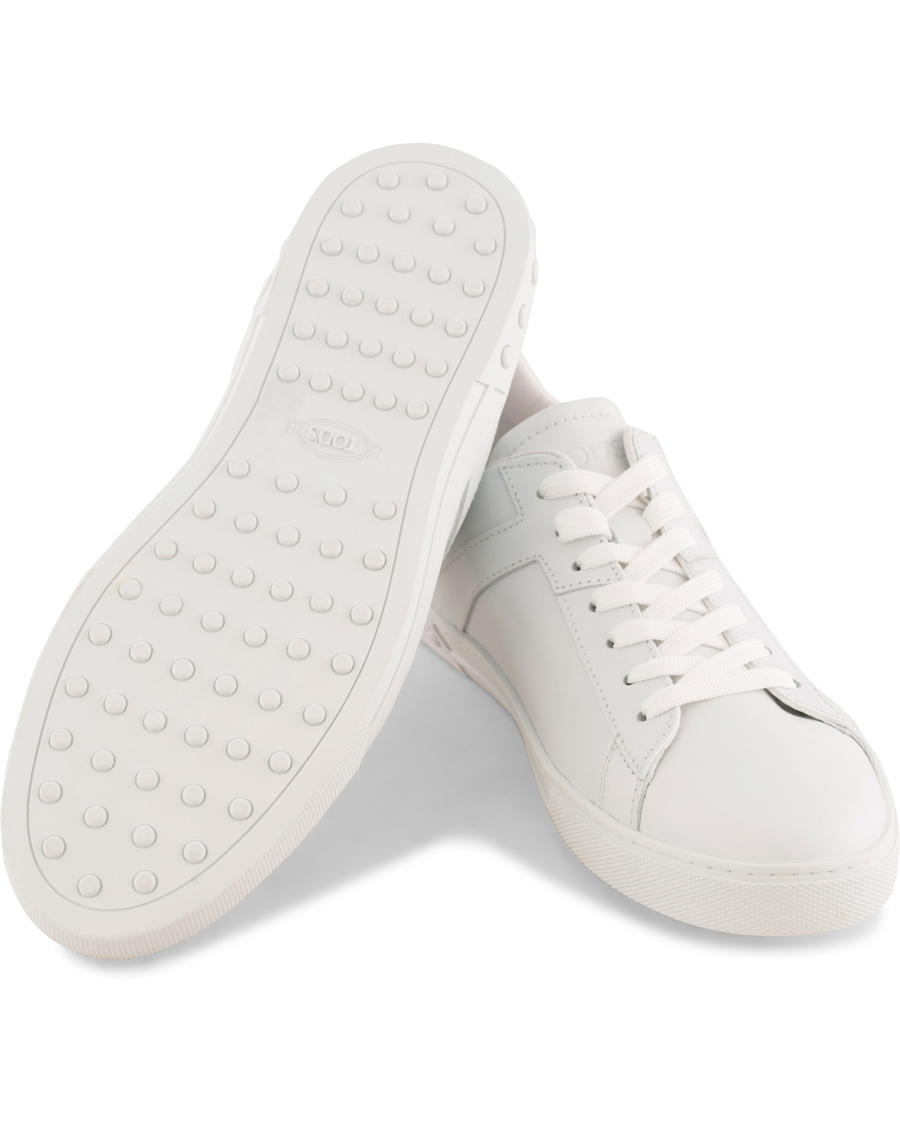 Herr | Tod's New Cassetta Sneaker White Calf | Tod's | New Cassetta Sneaker White Calf