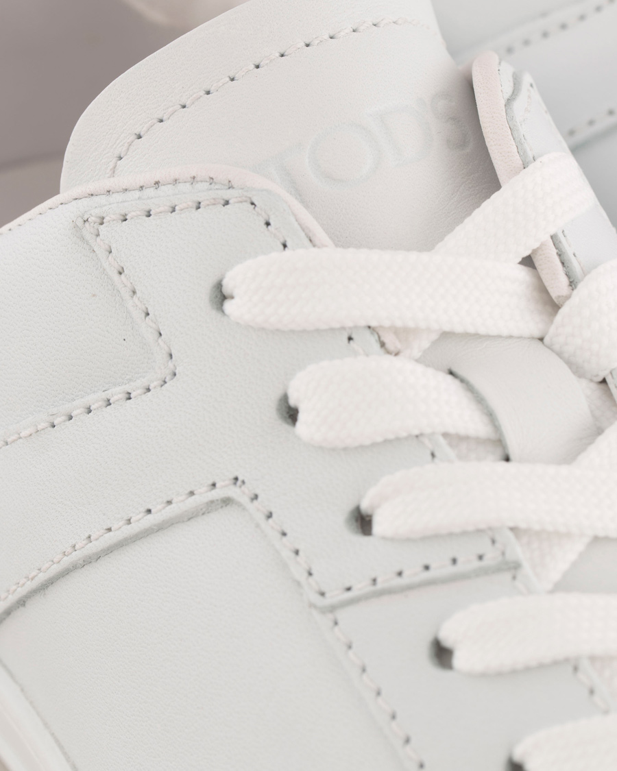 Herr | Tod's New Cassetta Sneaker White Calf | Tod's | New Cassetta Sneaker White Calf