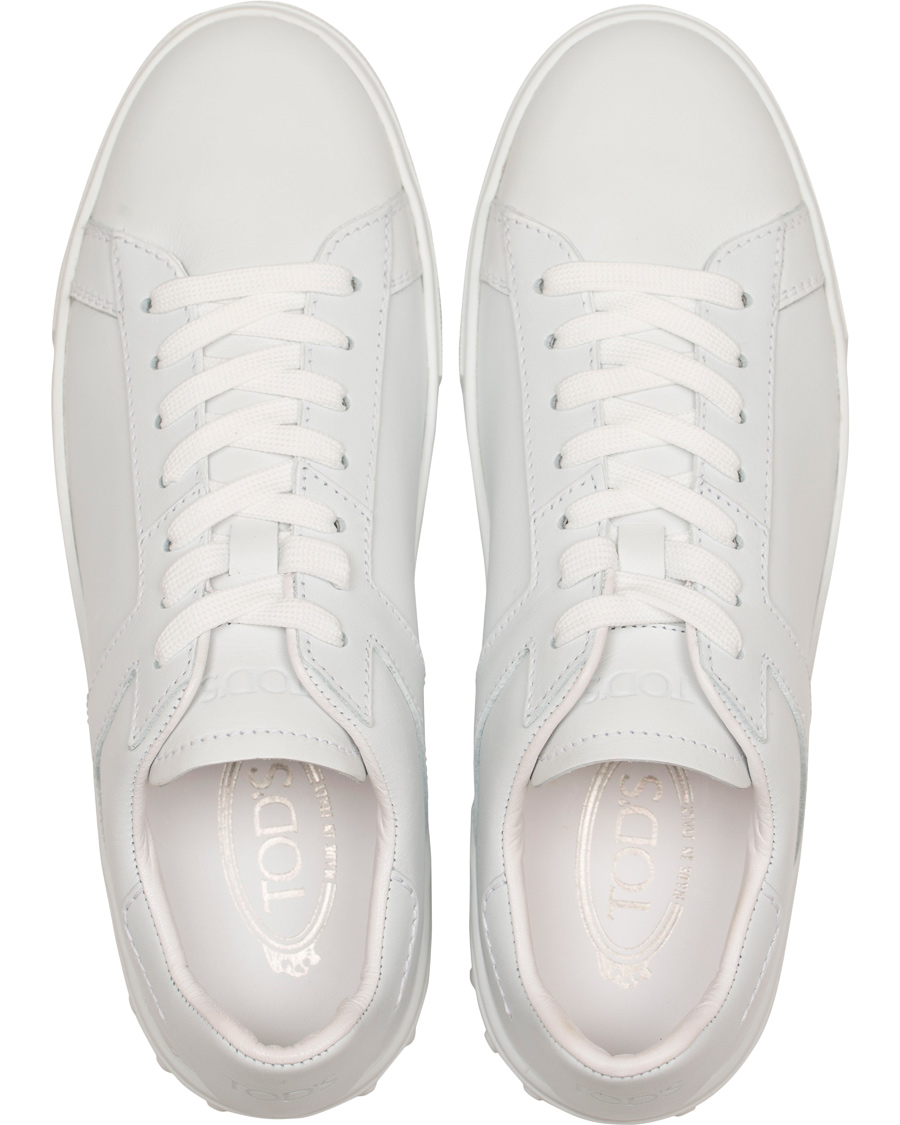 Herr | Tod's New Cassetta Sneaker White Calf | Tod's | New Cassetta Sneaker White Calf