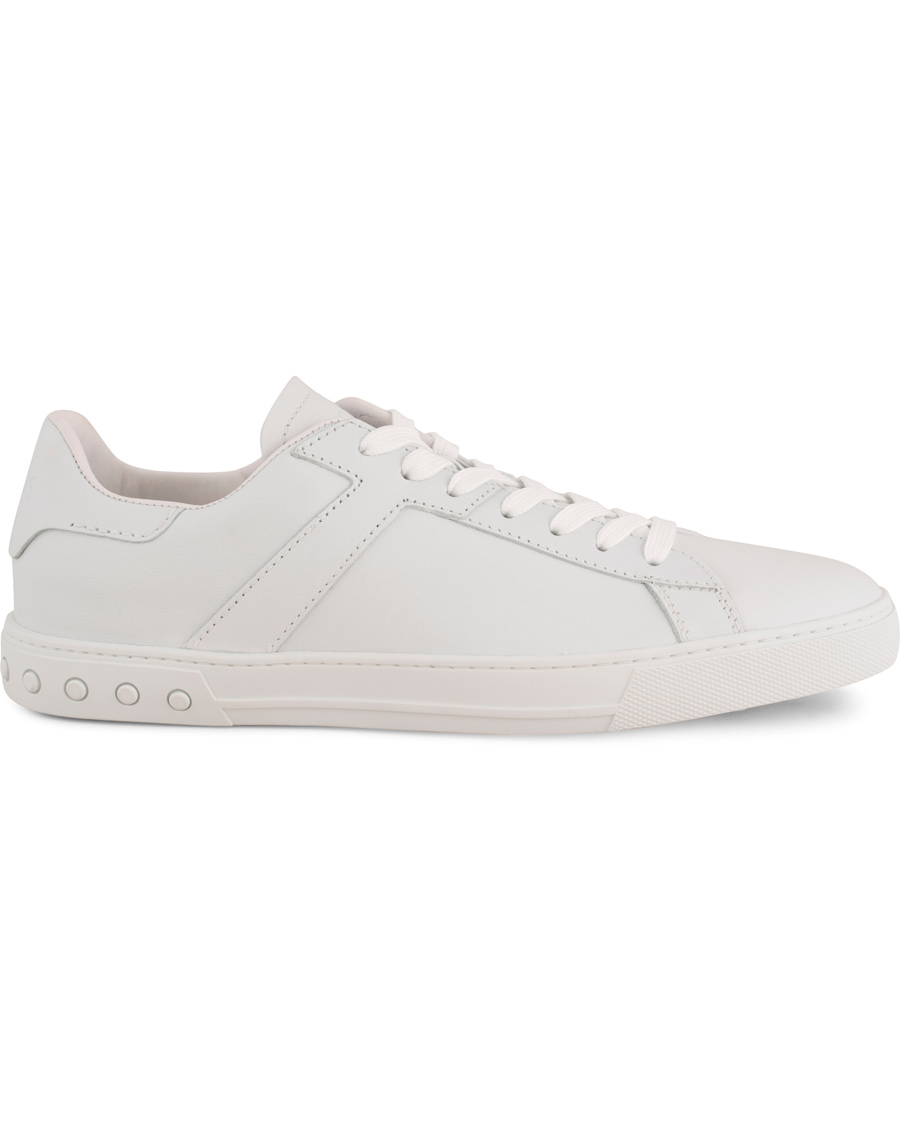 Herr | Tod's New Cassetta Sneaker White Calf | Tod's | New Cassetta Sneaker White Calf