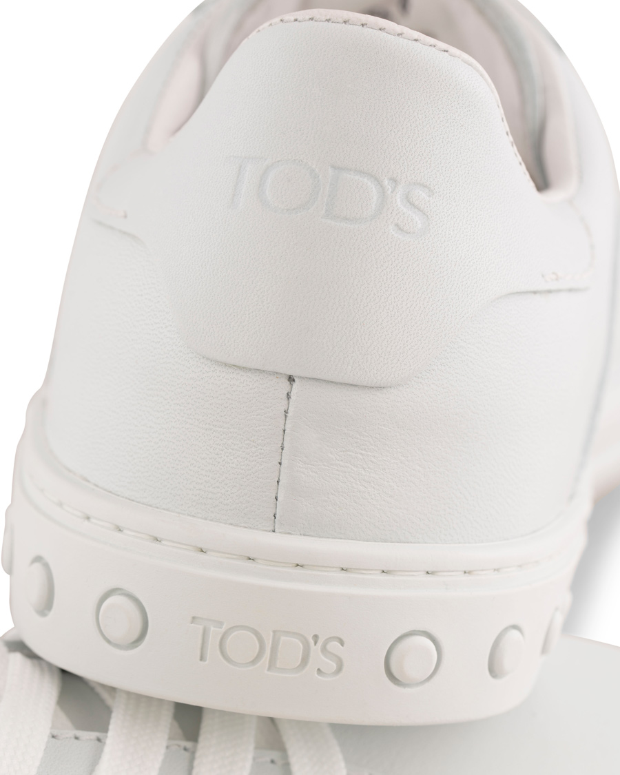 Herr | Tod's New Cassetta Sneaker White Calf | Tod's | New Cassetta Sneaker White Calf