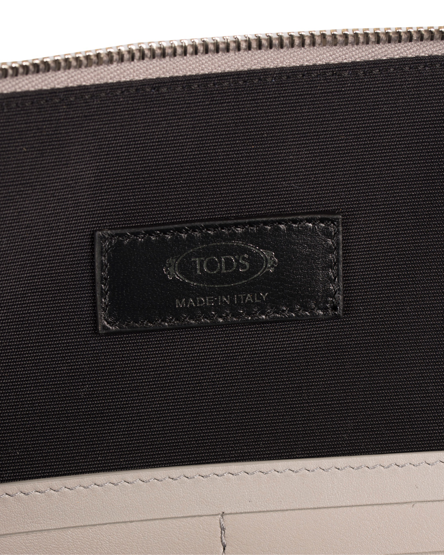 Herr | Tod's Tuc Document Case Grey | Tod's | Tuc Document Case Grey