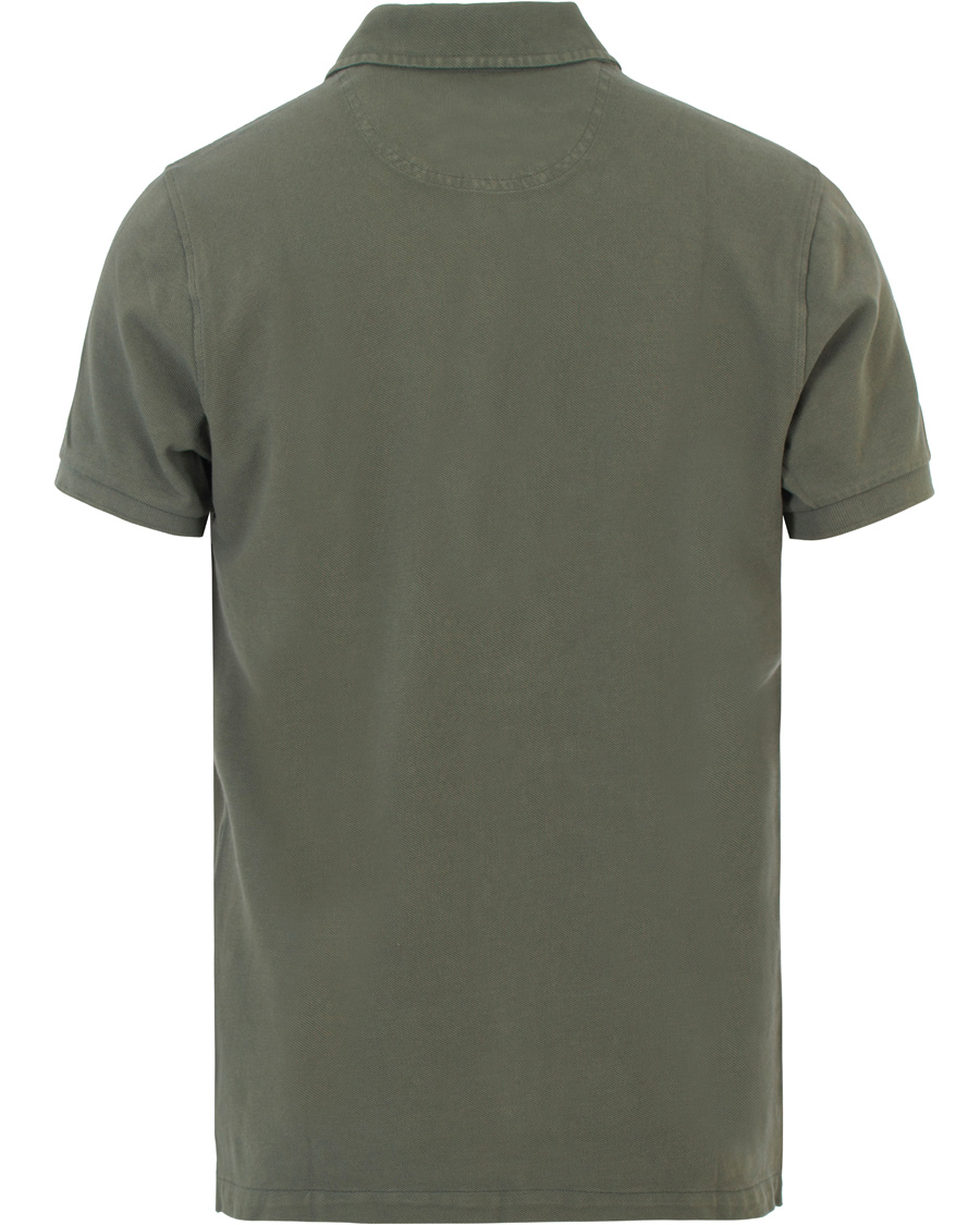 Herr | Pikéer | Stenströms | Pigment Dyed Polo Forrest Green