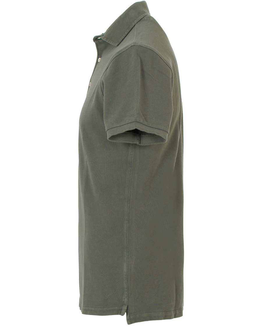 Herr | Pikéer | Stenströms | Pigment Dyed Polo Forrest Green