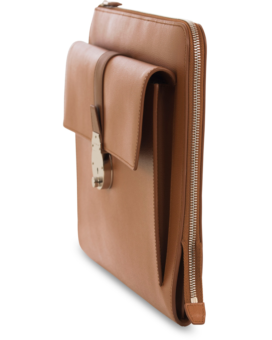 Herr | Smythson Grosvenor Leather Folio Tan | Smythson | Grosvenor Leather Folio Tan