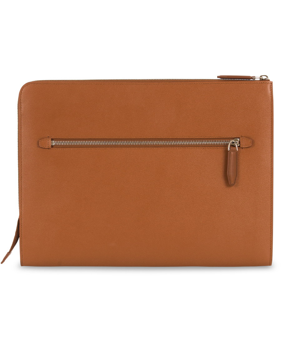 Herr | Smythson Grosvenor Leather Folio Tan | Smythson | Grosvenor Leather Folio Tan