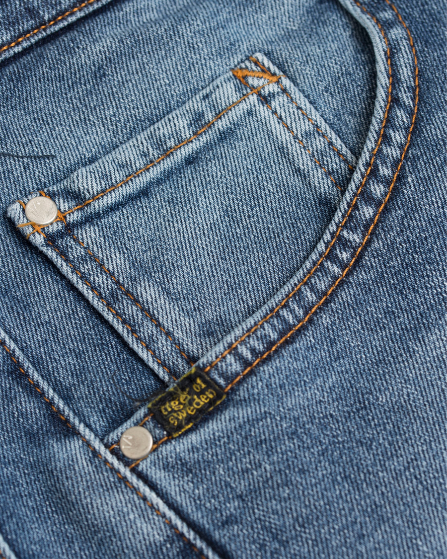 Herr | Jeans | Tiger of Sweden Jeans | Iggy Stomp Jeans Light Washed Blue