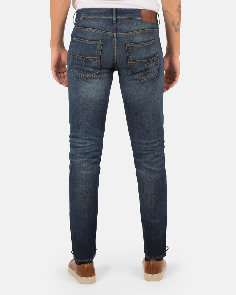 Herr | Jeans | Tiger of Sweden Jeans | Straw Reign Jeans Dark Blue