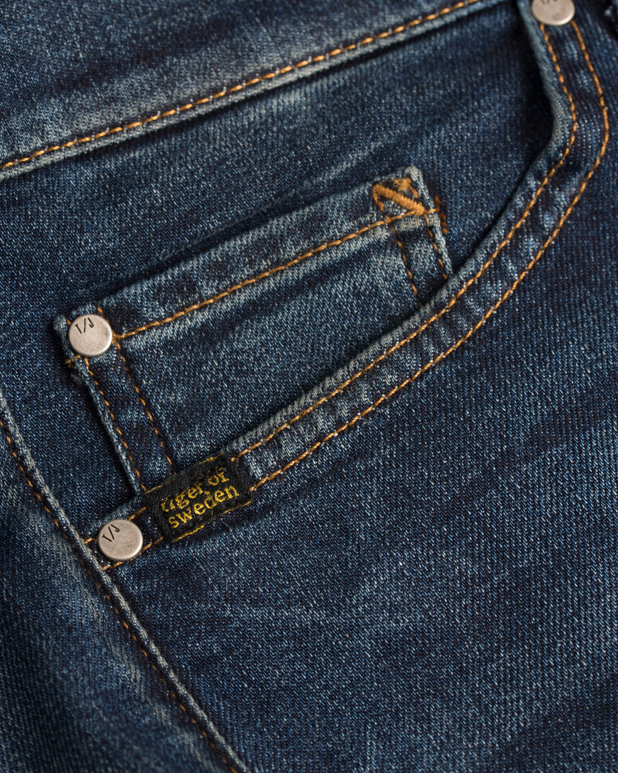 Herr | Jeans | Tiger of Sweden Jeans | Straw Reign Jeans Dark Blue