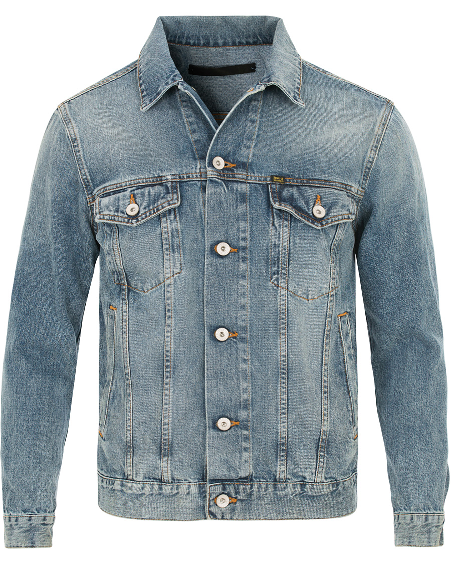 Herr | Jackor | Tiger of Sweden Jeans | Primal Huge Jeans Jacket Light Washed Blue