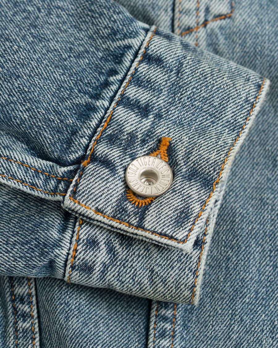 Herr | Jackor | Tiger of Sweden Jeans | Primal Huge Jeans Jacket Light Washed Blue