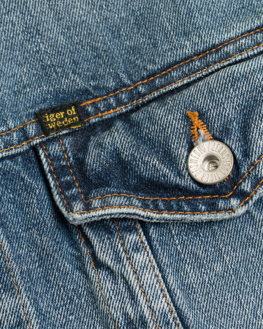 Herr | Jackor | Tiger of Sweden Jeans | Primal Huge Jeans Jacket Light Washed Blue