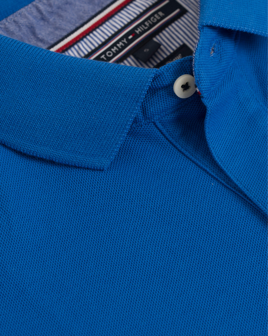 Herr | Pikéer | Tommy Hilfiger | Performance Slim Fit Polo Nautical Blue