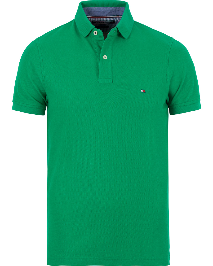 Herr | Pikéer | Tommy Hilfiger | Performance Slim Fit Polo Golf Green