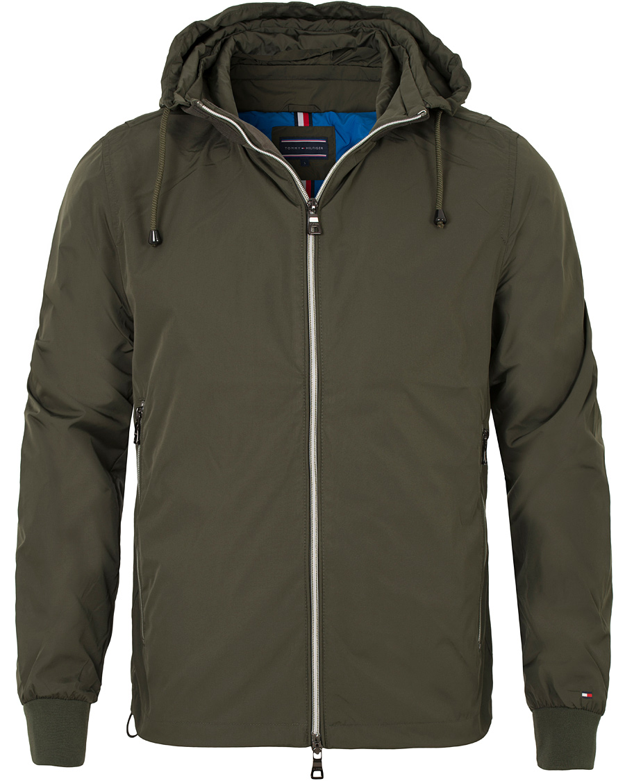 Herr | Jackor | Tommy Hilfiger | Darrel Nylon Hood Jacket Forrest Night