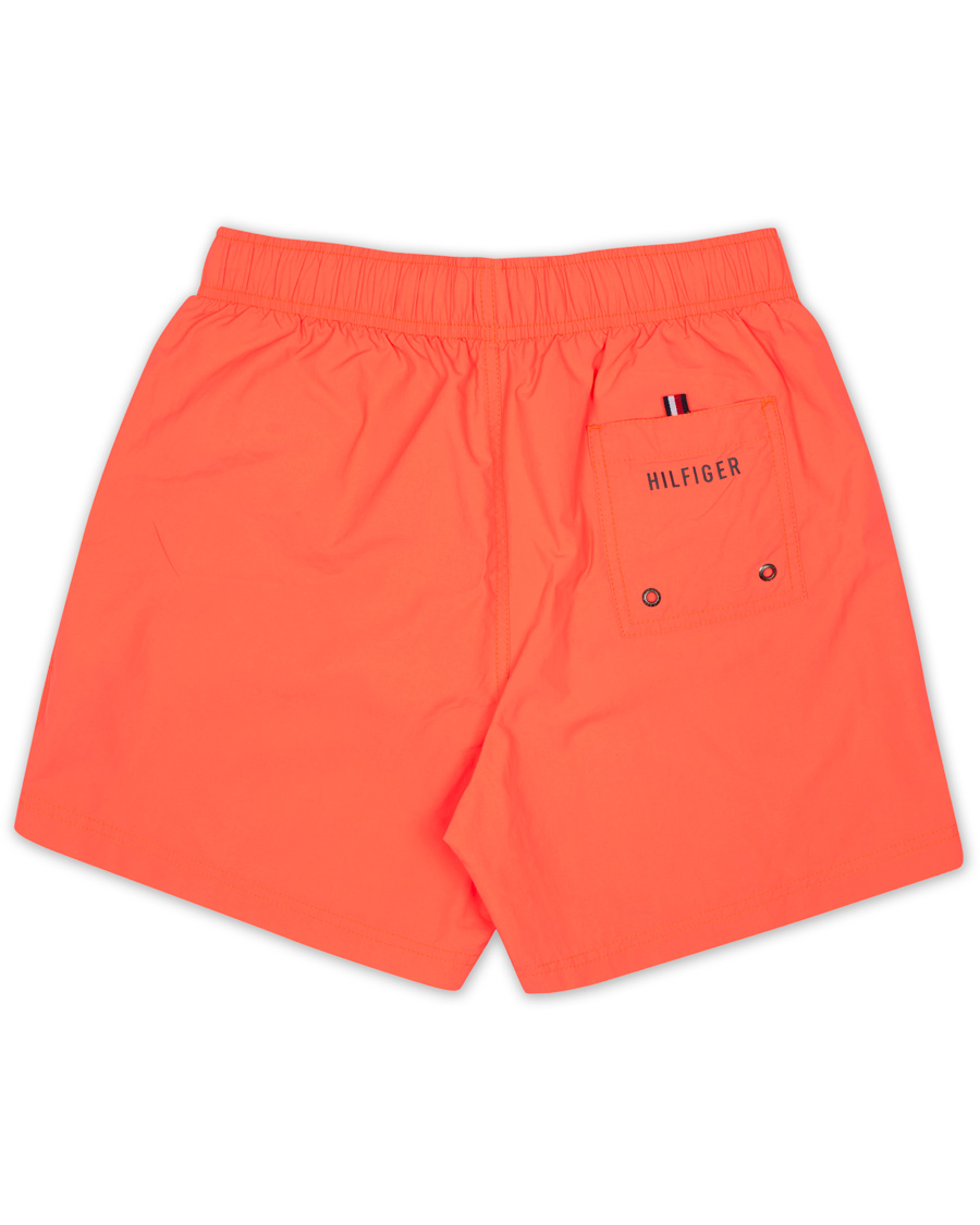 Herr | Badbyxor | Tommy Hilfiger | Solid Swim Trunk Neon Orange