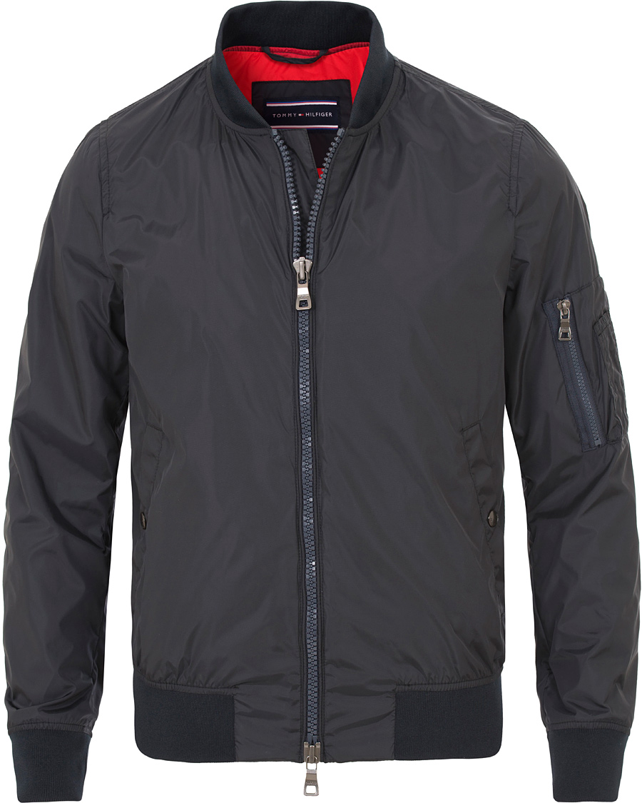 Herr | Jackor | Tommy Hilfiger | Classic Nylon Bomber Jacket Midnight
