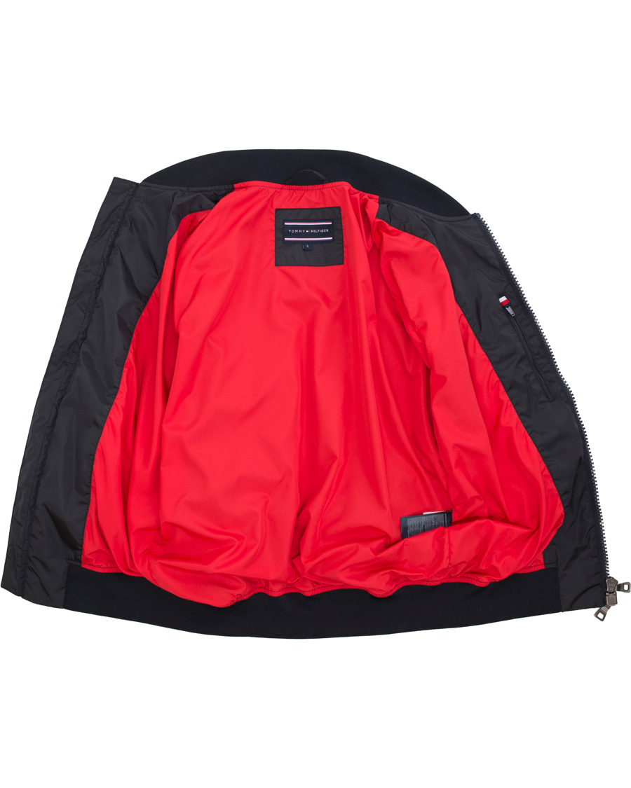 Herr | Jackor | Tommy Hilfiger | Classic Nylon Bomber Jacket Midnight