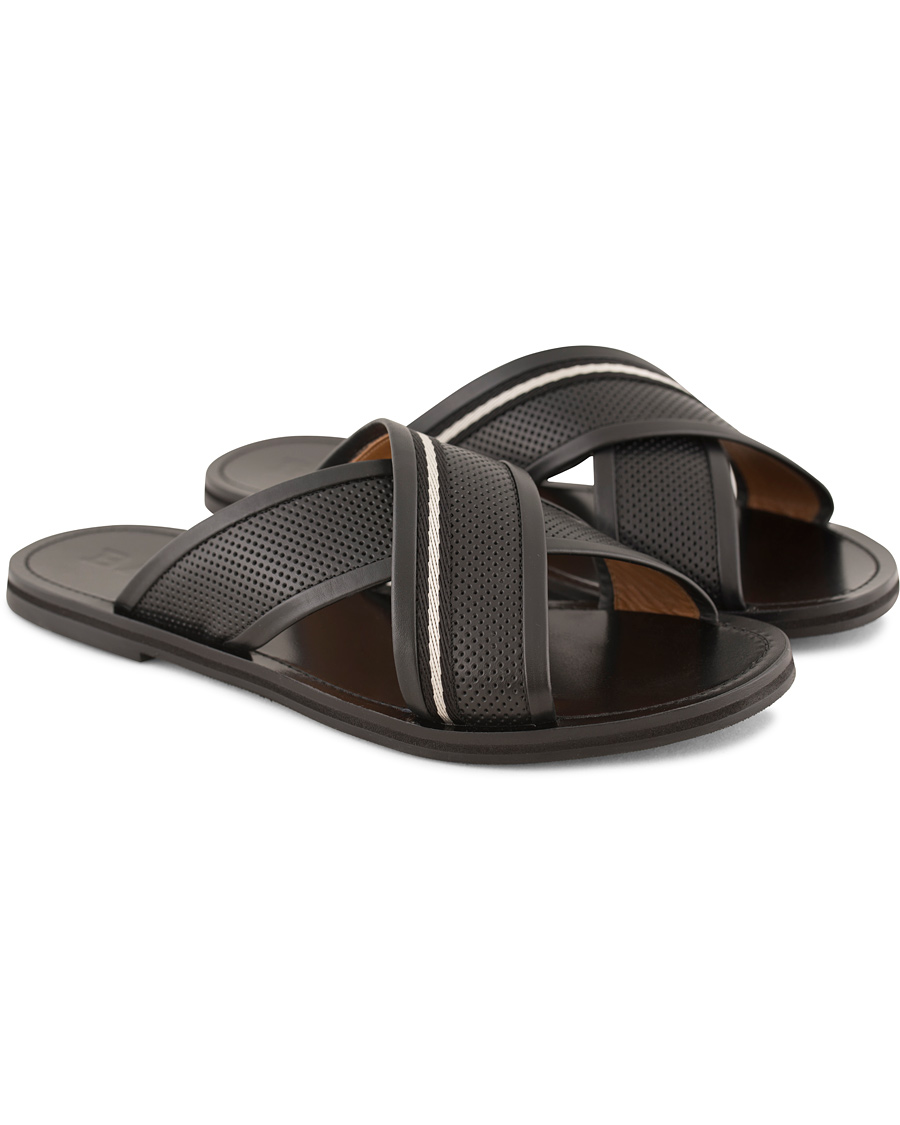 Herr | Bally Riddik. Fo Sandals Black | Bally | Riddik. Fo Sandals Black