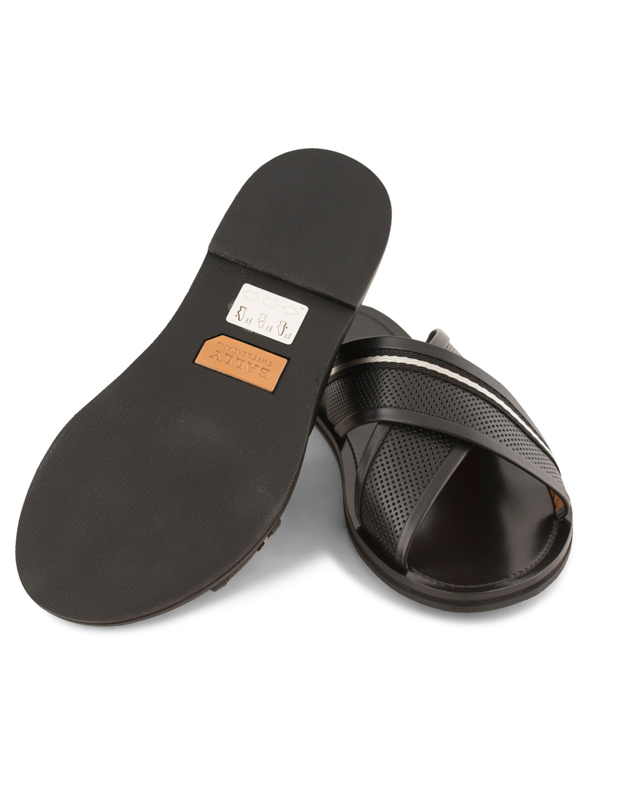 Herr | Bally Riddik. Fo Sandals Black | Bally | Riddik. Fo Sandals Black