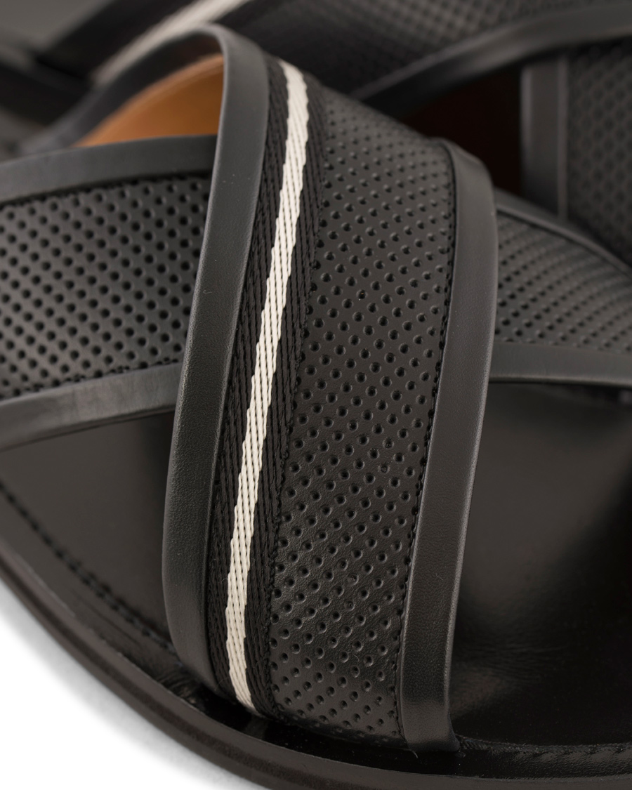 Herr | Bally Riddik. Fo Sandals Black | Bally | Riddik. Fo Sandals Black