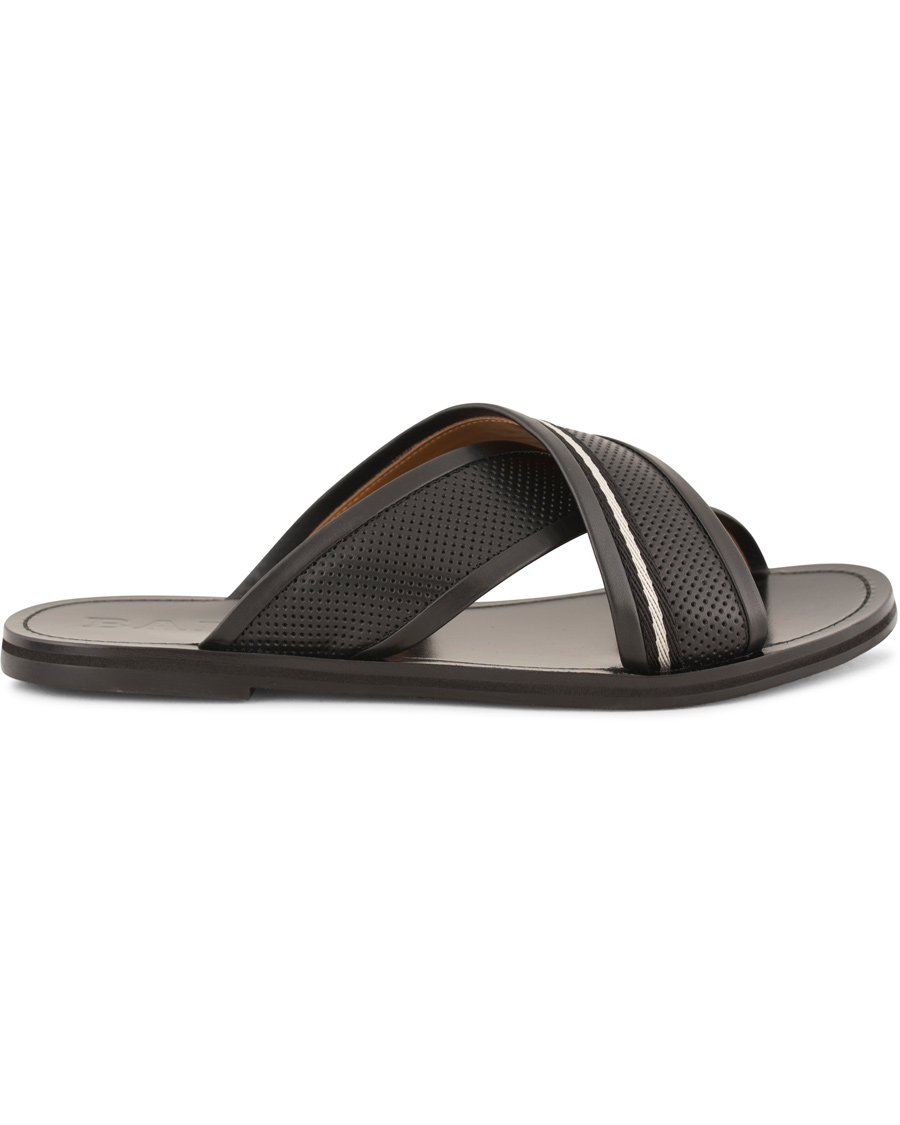 Herr | Bally Riddik. Fo Sandals Black | Bally | Riddik. Fo Sandals Black