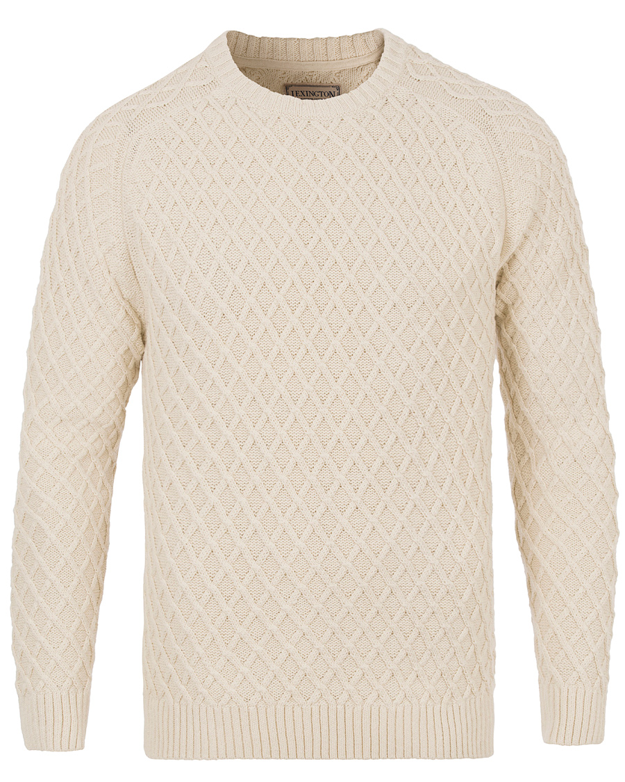 Herr | Tröjor | Lexington | Huxley Sweatshirt Shell White
